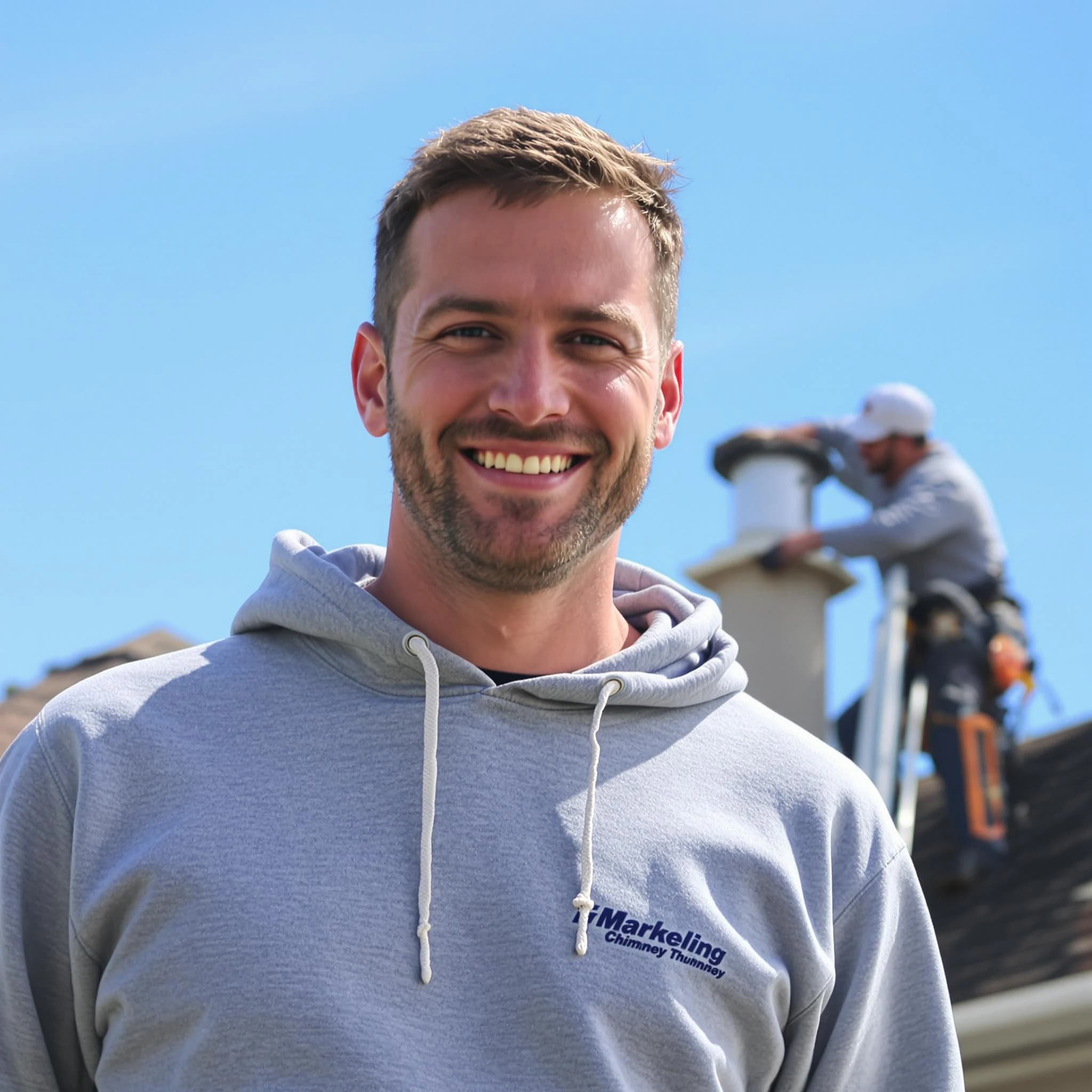 The Clinton Chimney Sweep team.