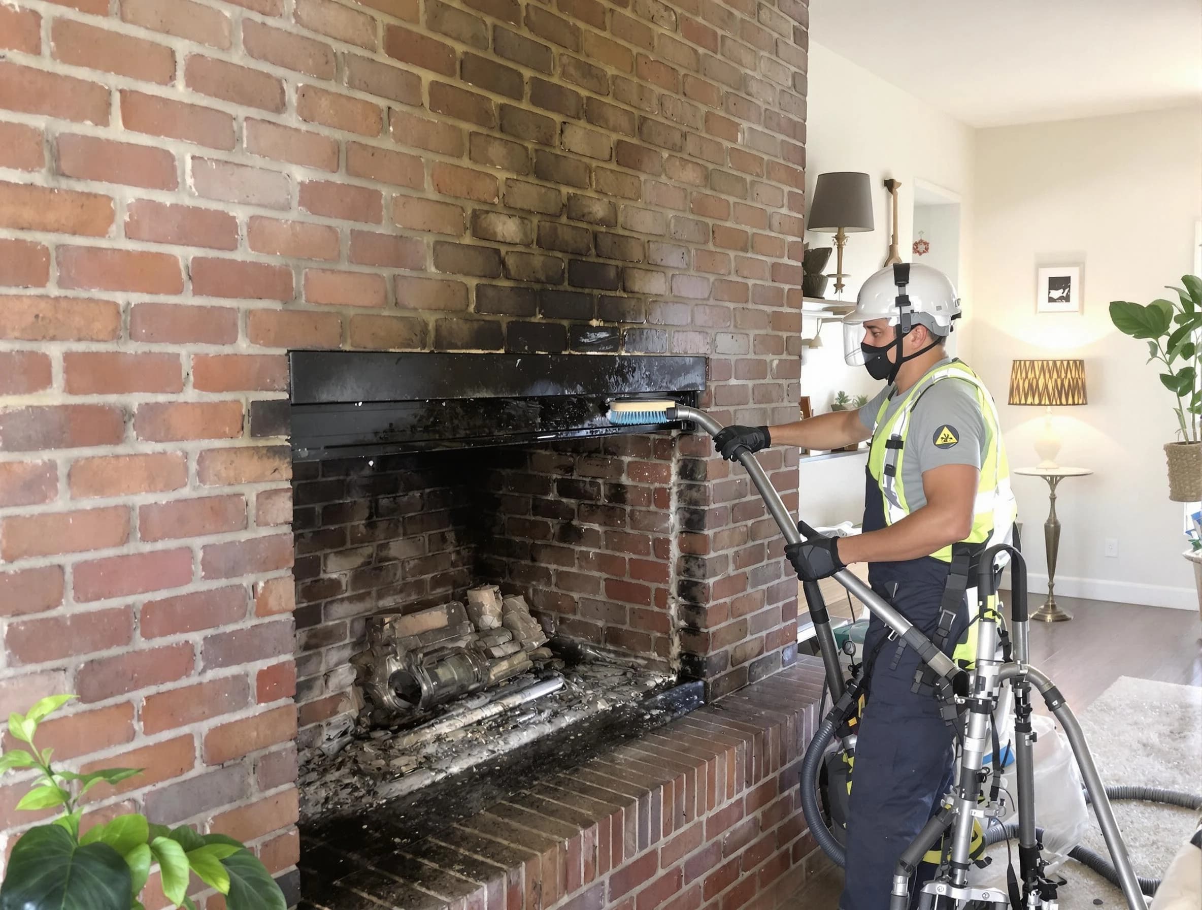 Clinton Chimney Sweep providing fireplace cleaning services in Clinton, UT