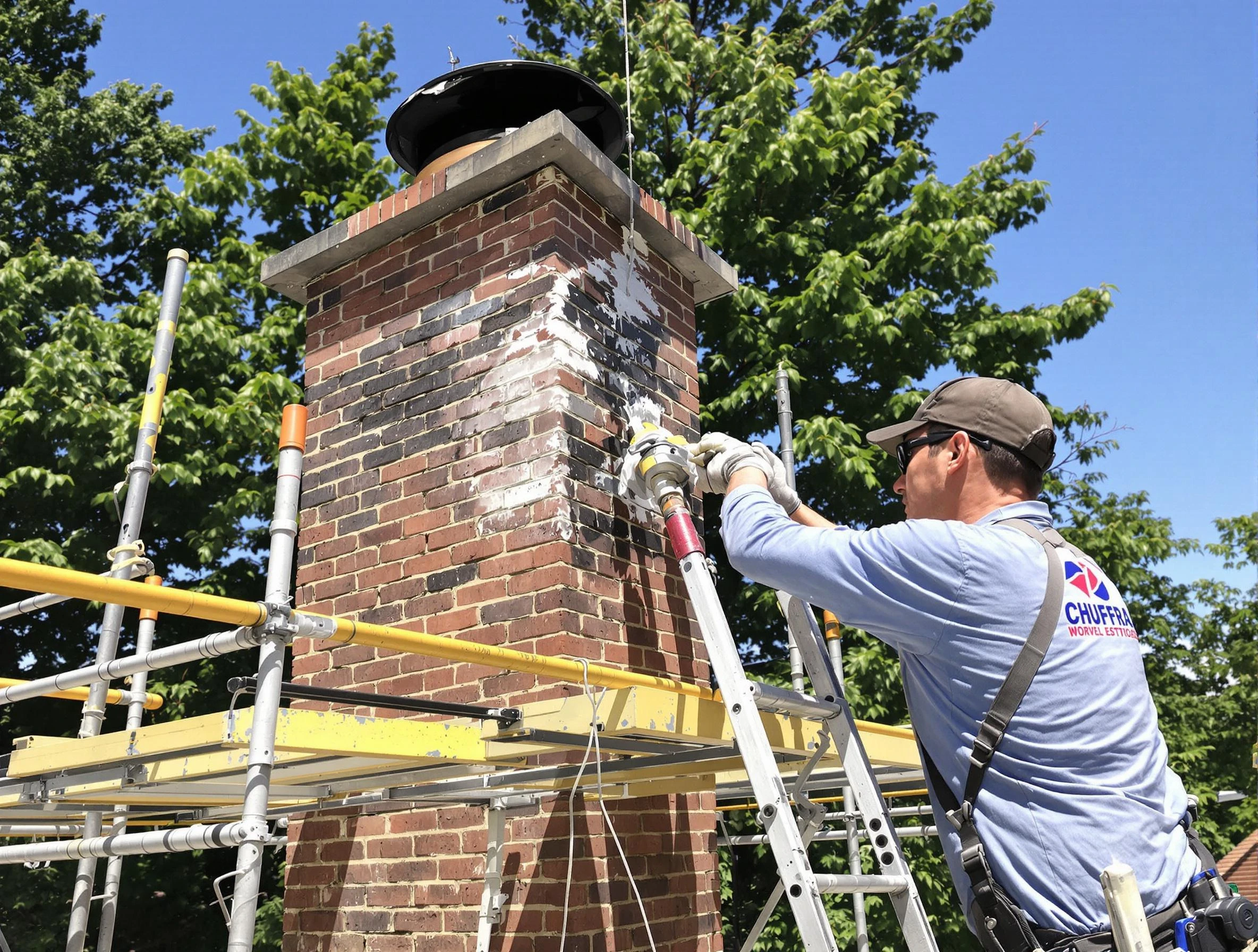 Structural chimney repair by Clinton Chimney Sweep in Clinton, UT